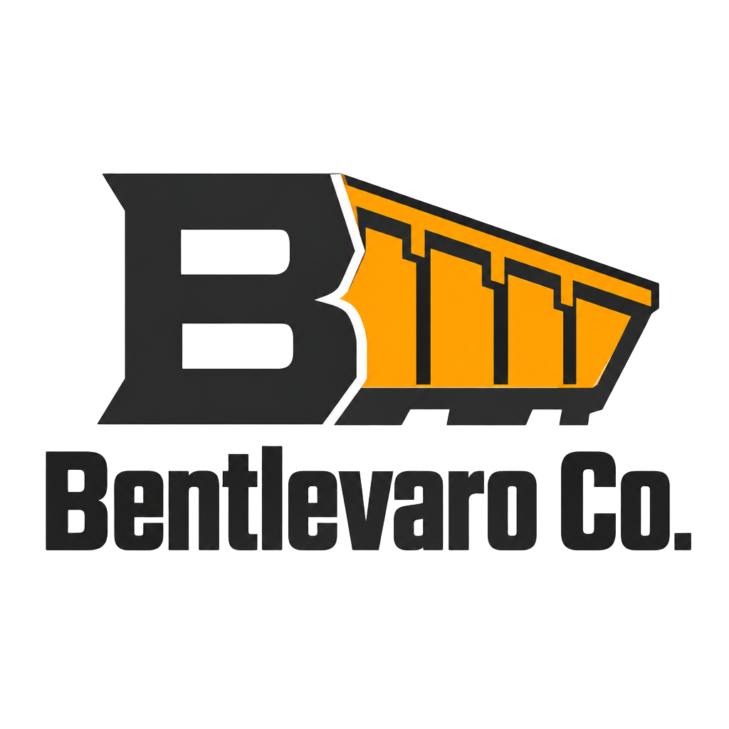 Bentlevaro Co. dumpster rental logo